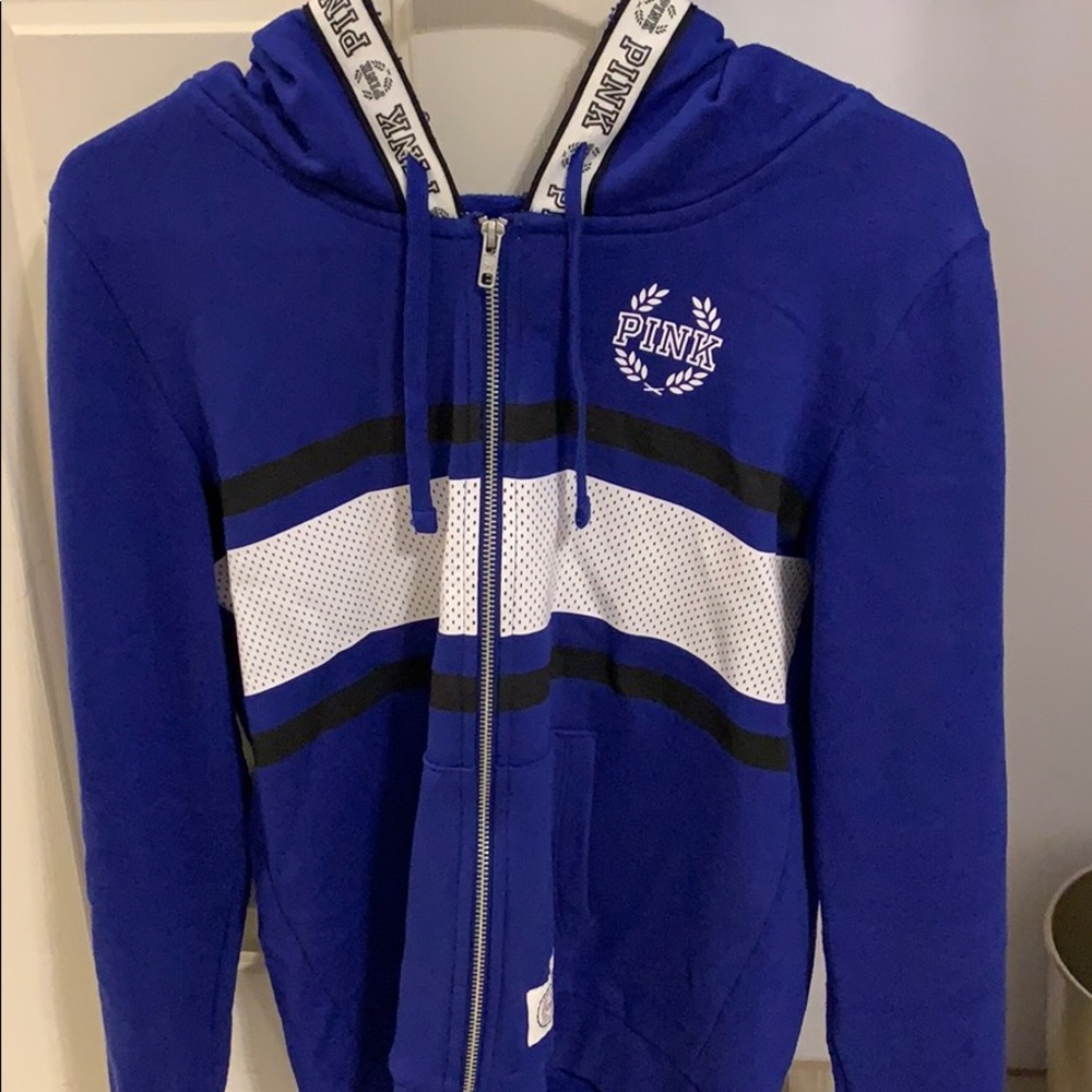Victoria’s Secret Love PINK zip up hoodie.